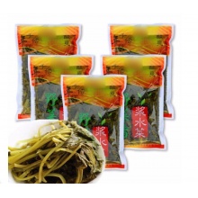 陕西汉中特产野菜香浆水酸菜自然发酵 浆水400g/袋*7 