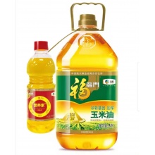 福临门黄金产地非转基因压榨玉米油