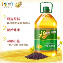 福临门家乡味压榨一级菜籽油