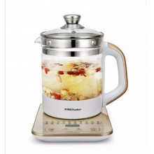 壹品缘 荣事达养生壶全自动加厚玻璃分体电煎药壶中药壶多功能煮茶器 花茶壶 柠檬壶 1.8L